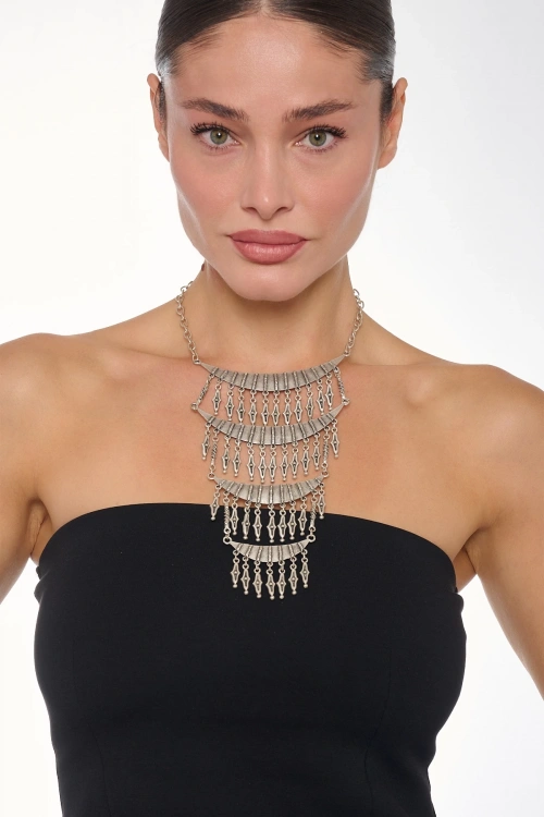 Kiraz Silver Plated Necklace