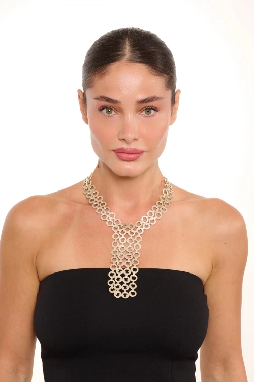 Kiraz Silver Plated Necklace