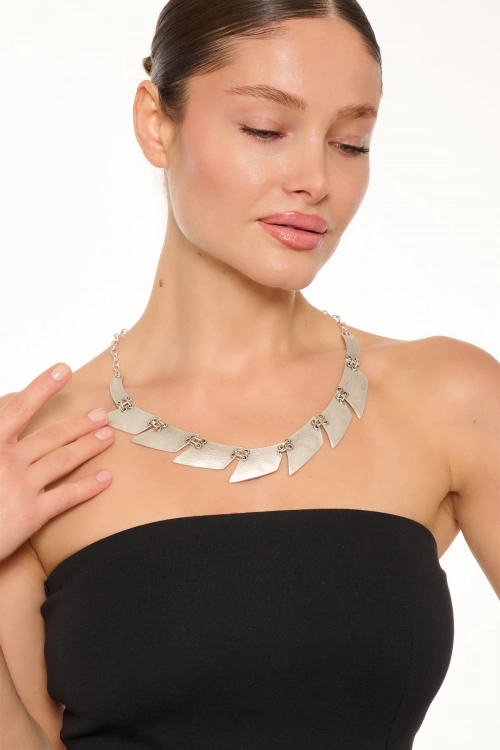 Kiraz Silver Plated Necklace