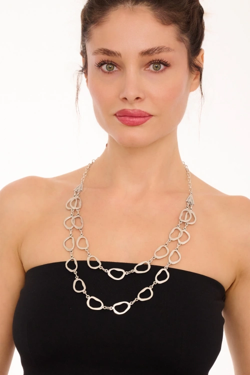 Kiraz Silver Plated Necklace