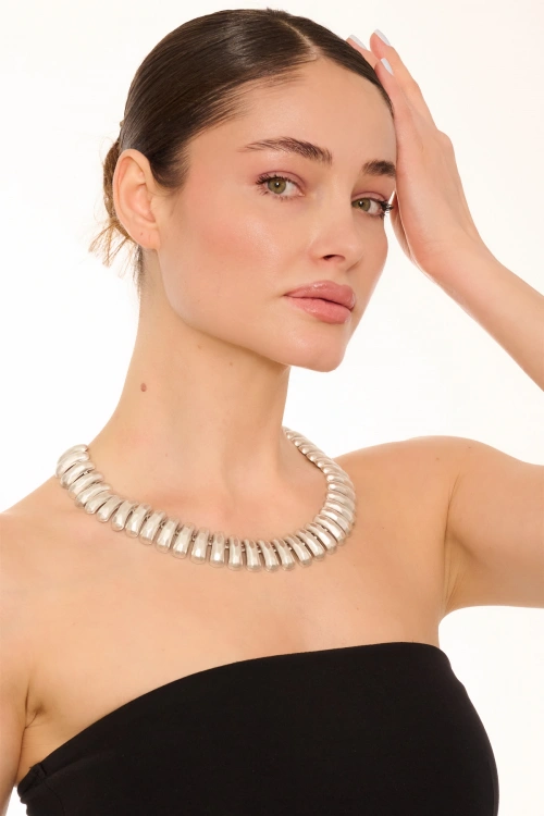 Kiraz Silver Plated Necklace