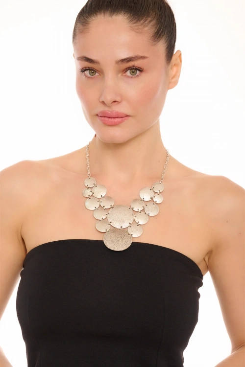 Kiraz Silver Plated Necklace