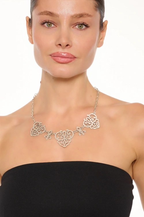 Kiraz Silver Plated Necklace