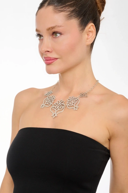 Kiraz Silver Plated Necklace