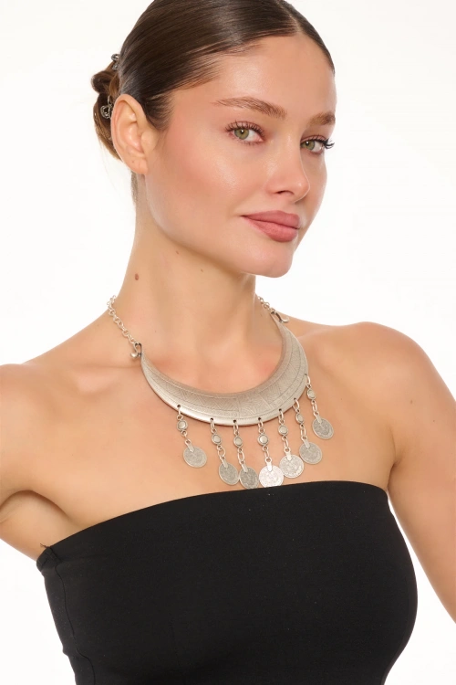 Kiraz Silver Plated Necklace