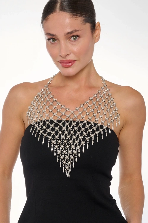 Kiraz Silver Plated Necklace