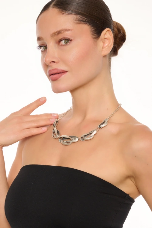 Kiraz Silver Plated Necklace