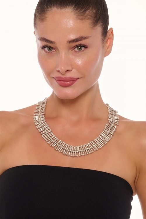 Kiraz Silver Plated Necklace