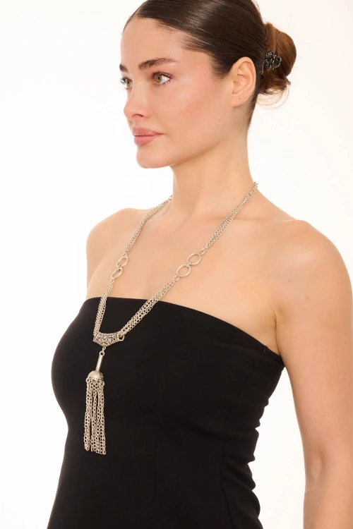 Kiraz Silver Plated Necklace