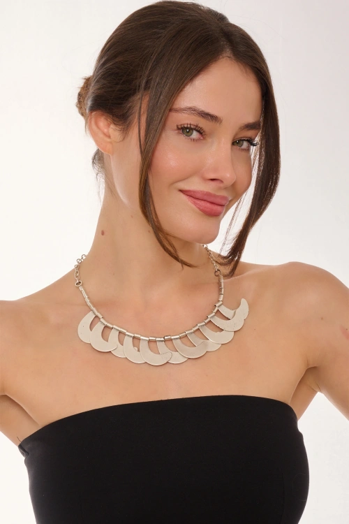 Kiraz Silver Plated Necklace