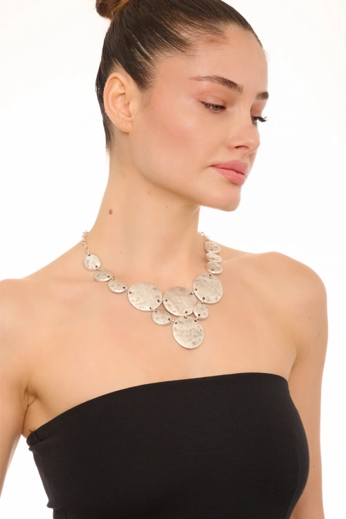 Kiraz Silver Plated Necklace