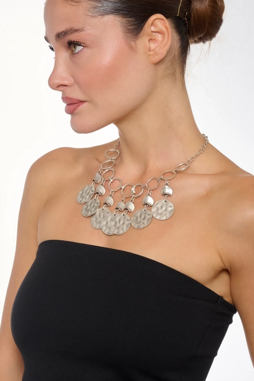 Kiraz Silver Plated Necklace