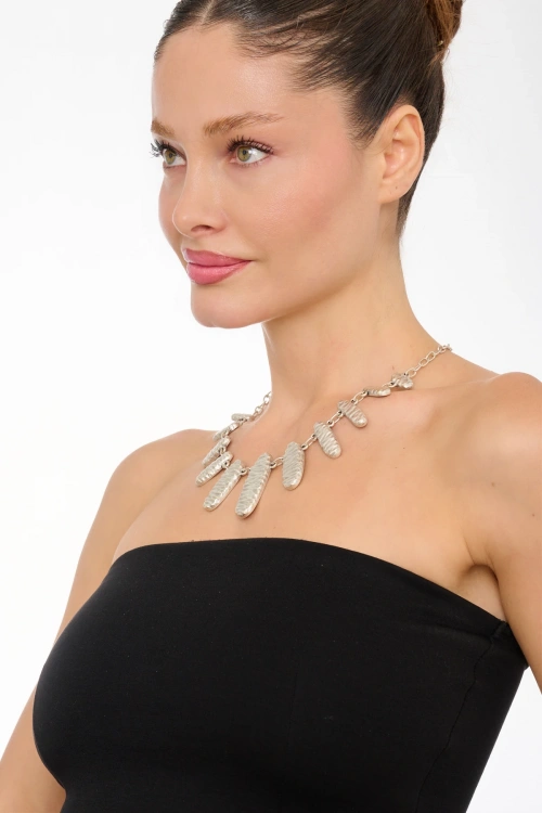 Kiraz Silver Plated Necklace