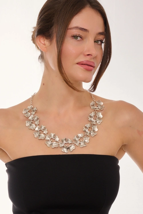 Kiraz Silver Plated Necklace