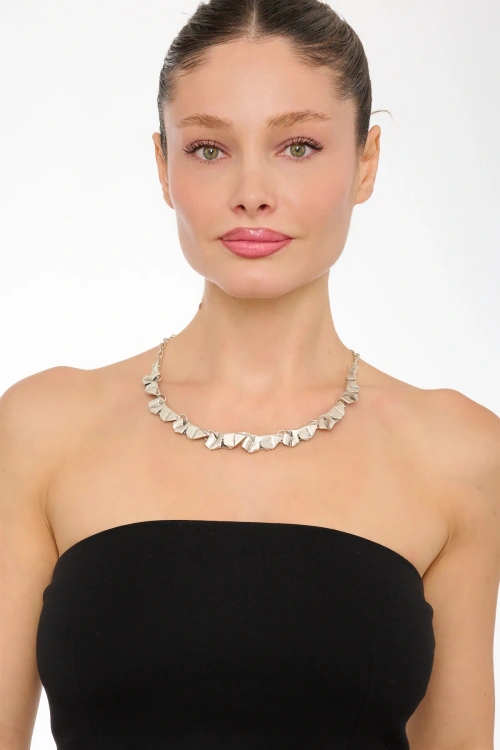 Kiraz Silver Plated Necklace