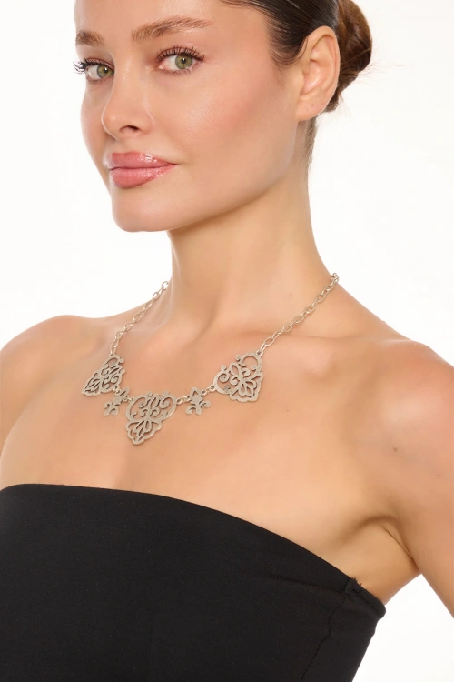 Kiraz Silver Plated Necklace