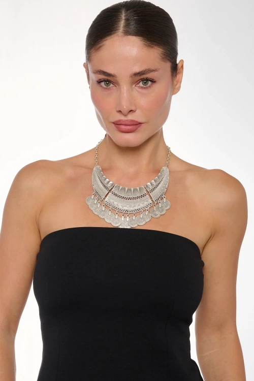 Kiraz Silver Plated Necklace