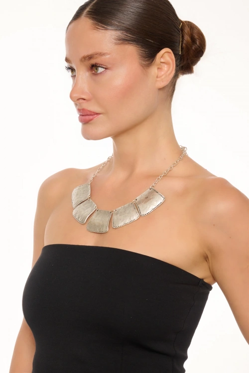 Kiraz Silver Plated Necklace