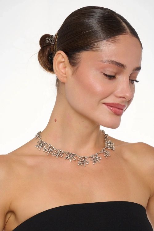 Kiraz Silver Plated Necklace