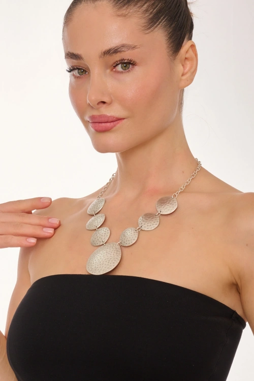 Kiraz Silver Plated Necklace