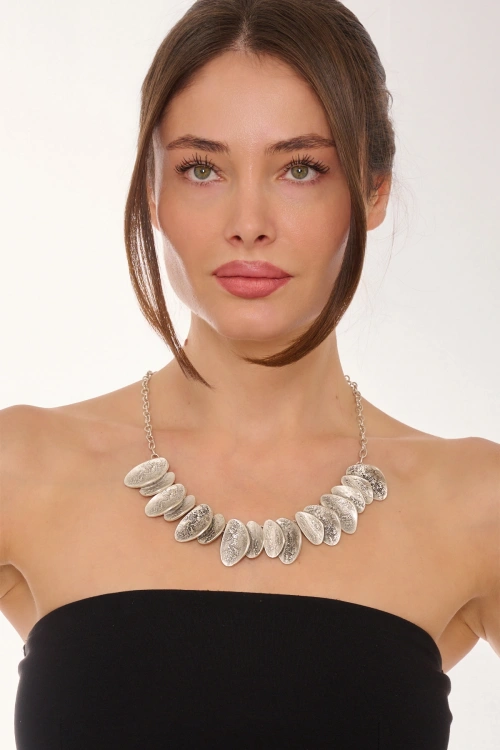 Kiraz Silver Plated Necklace