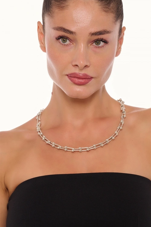 Kiraz Silver Plated Necklace