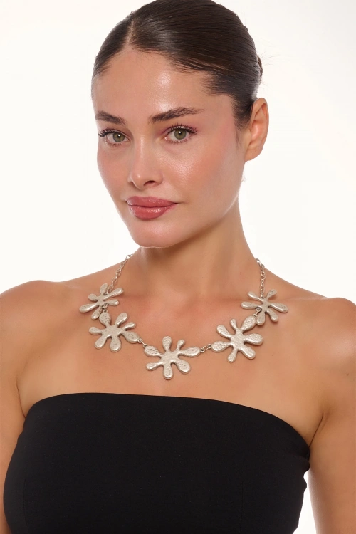 Kiraz Silver Plated Necklace