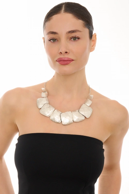 Kiraz Silver Plated Necklace