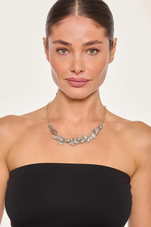 Kiraz Silver Plated Necklace