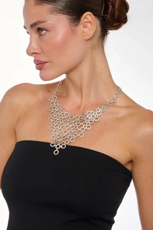 Kiraz Silver Plated Necklace