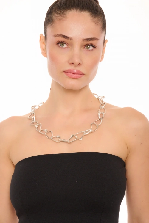 Kiraz Silver Plated Necklace