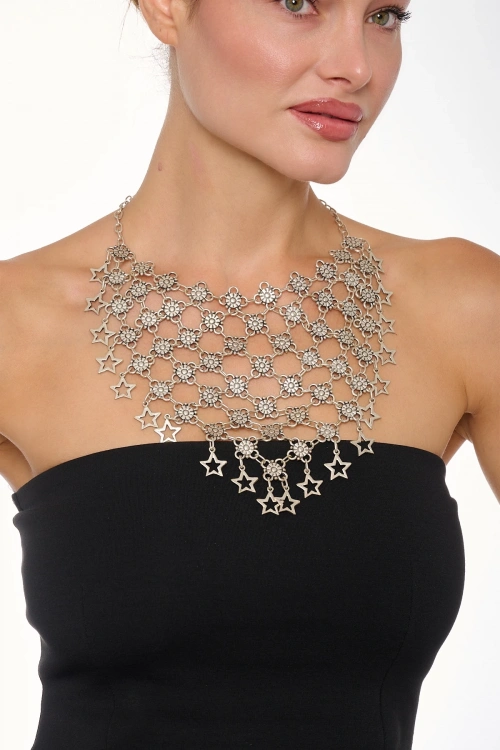 Kiraz Silver Plated Necklace