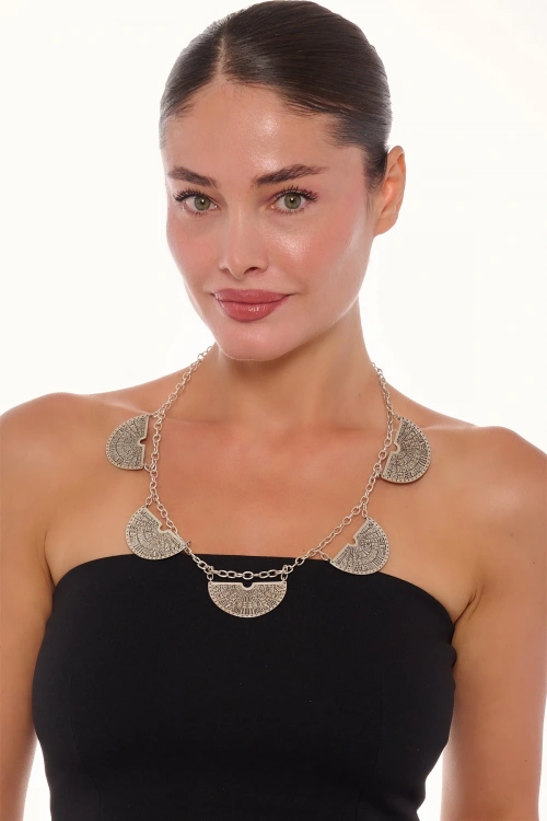 Kiraz Silver Plated Necklace