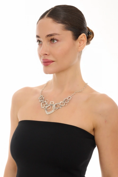 Kiraz Silver Plated Necklace