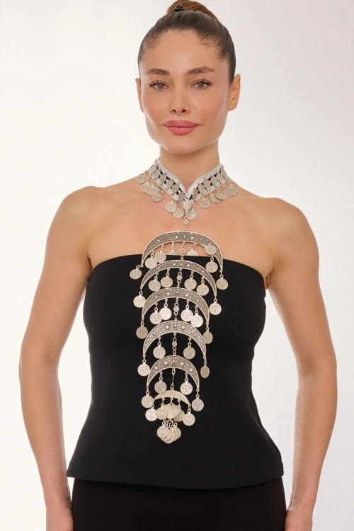 Kiraz Silver Plated Necklace