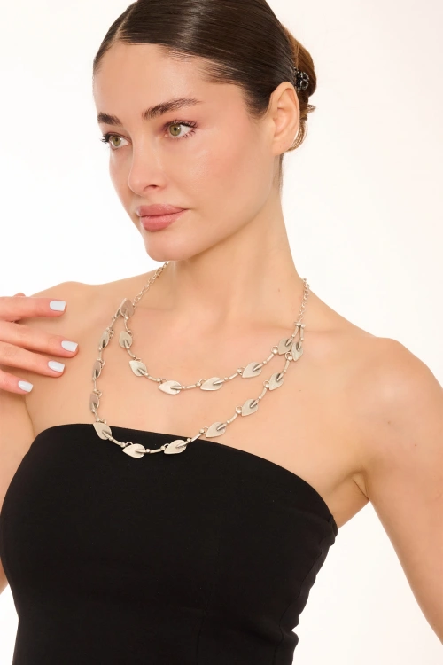 Kiraz Silver Plated Necklace