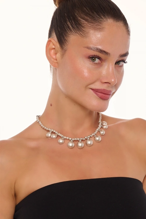 Kiraz Silver Plated Necklace