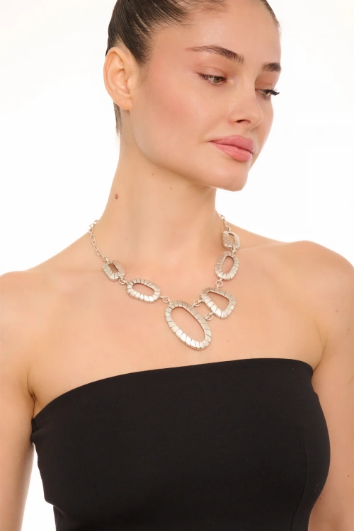 Kiraz Silver Plated Necklace