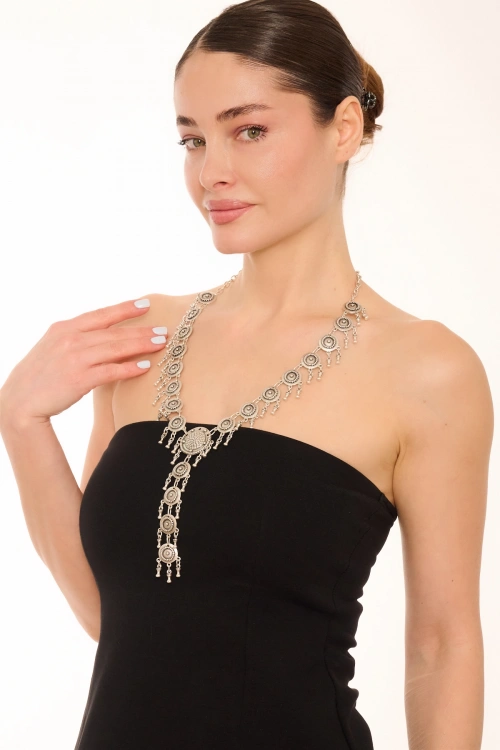 Kiraz Silver Plated Necklace