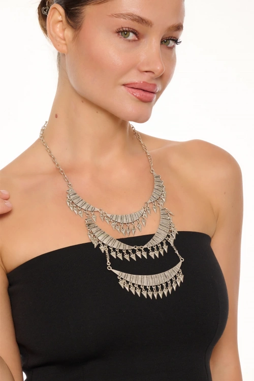 Kiraz Silver Plated Necklace