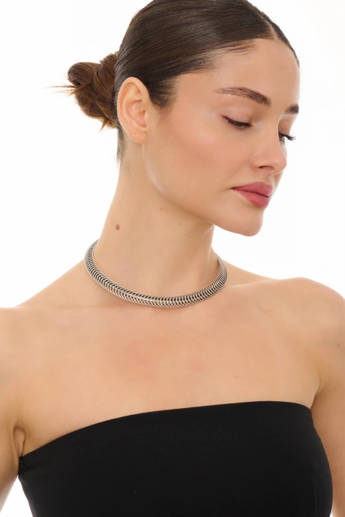 Kiraz Silver Plated Necklace