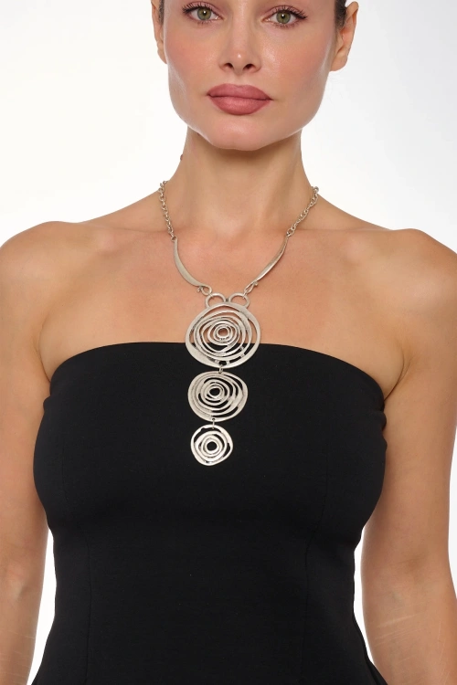 Kiraz Silver Plated Necklace