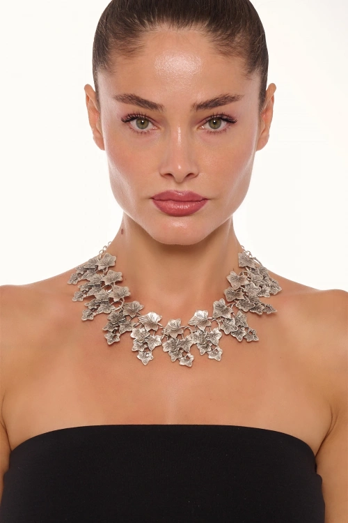 Kiraz Silver Plated Necklace