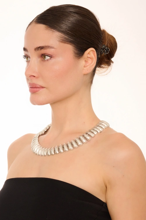 Kiraz Silver Plated Necklace