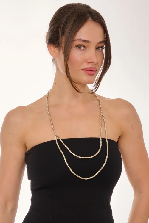 Kiraz Silver Plated Necklace