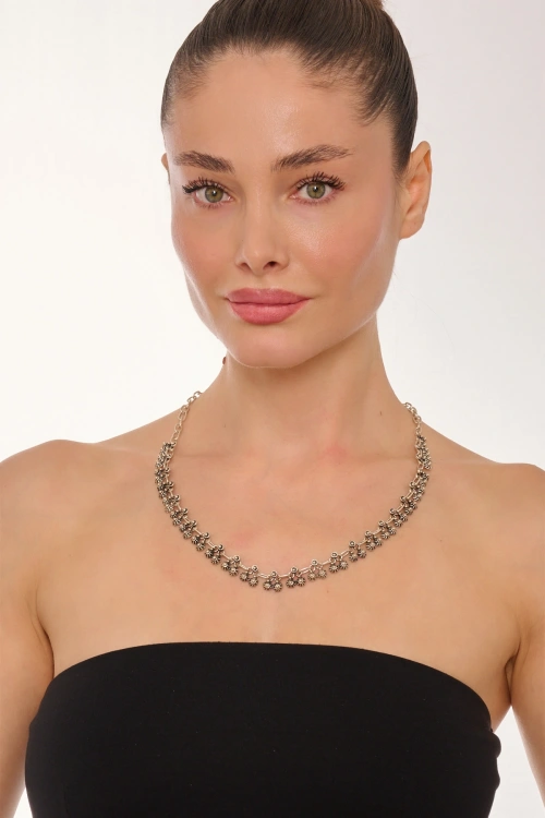 Kiraz Silver Plated Necklace
