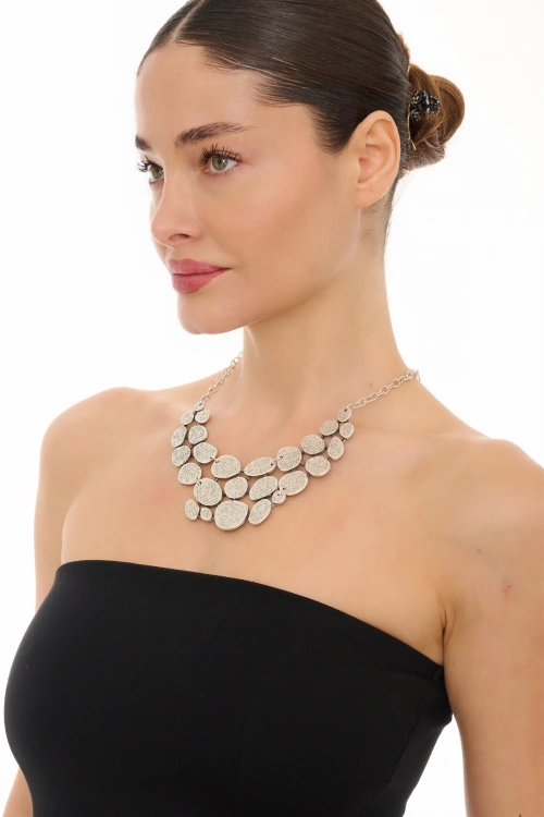 Kiraz Silver Plated Necklace