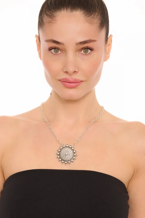 Kiraz Silver Plated Necklace