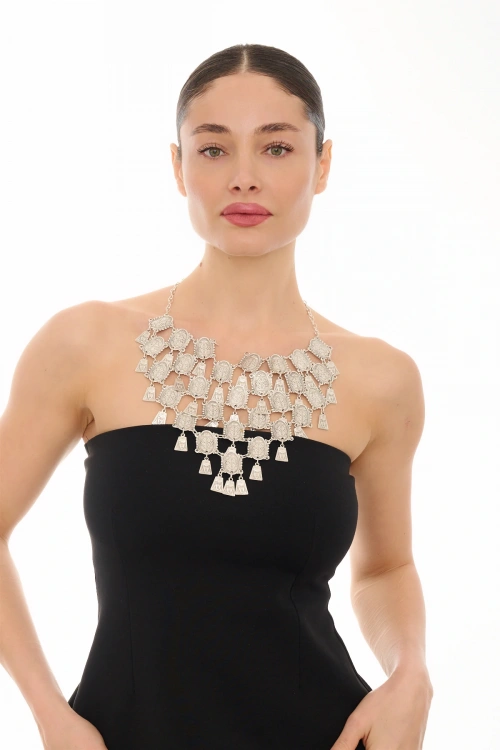 Kiraz Silver Plated Necklace