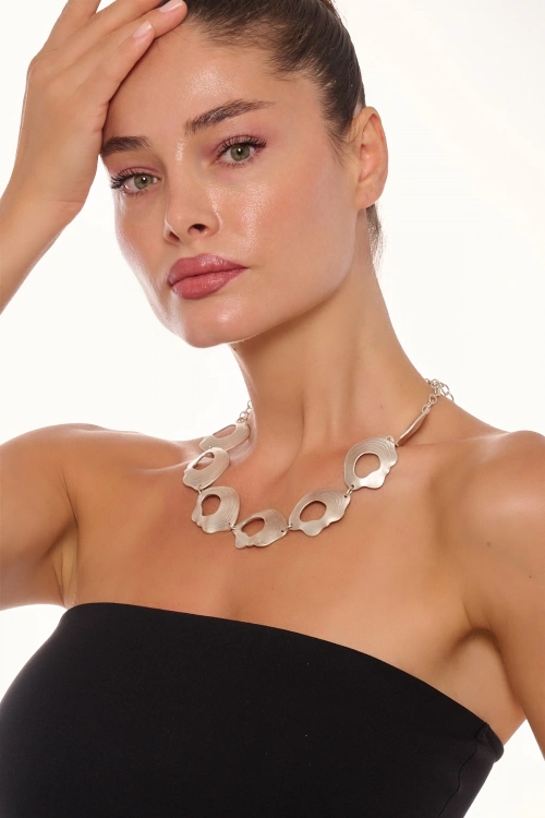 Kiraz Silver Plated Necklace